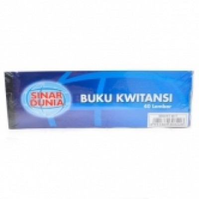 SINAR DUNIA Buku Kwitansi Sedang KT-40T